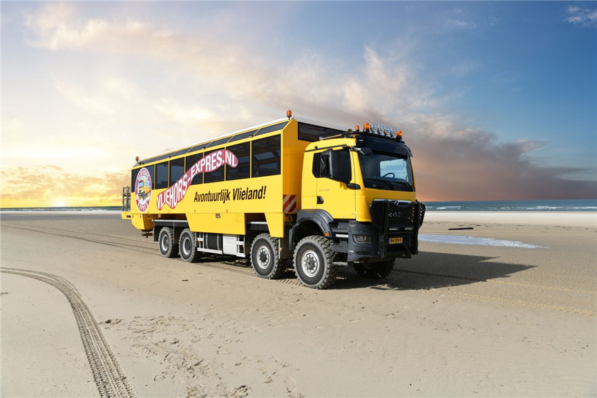 Avontuurlijke rondrit vanaf strand Badhuys